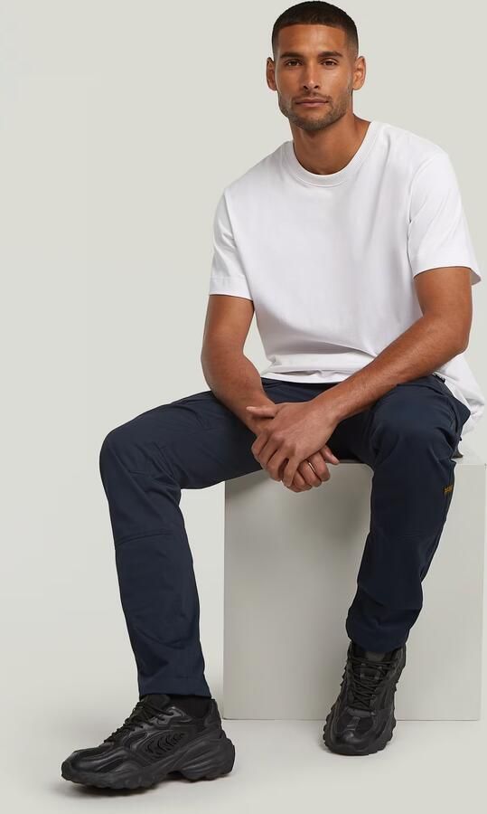G-Star RAW Rovic Zip 3D Regular Tapered Broek Donkerblauw Heren - Foto 5