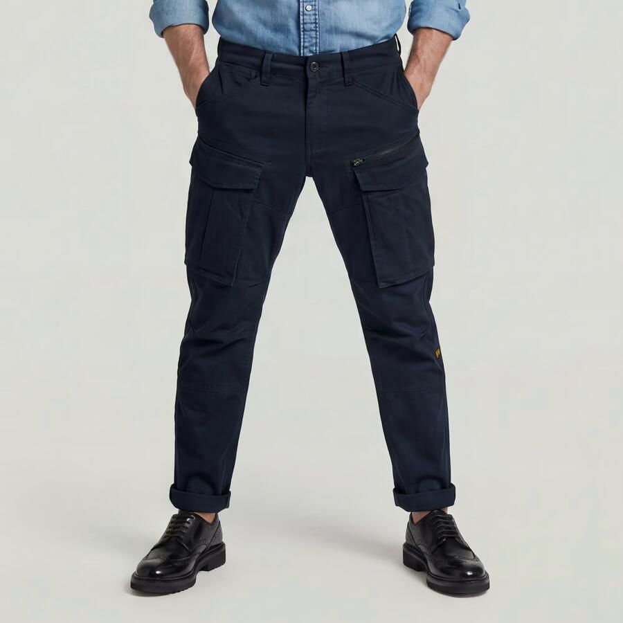 G-Star RAW Rovic Zip 3D Regular Tapered Broek Donkerblauw Heren - Foto 4