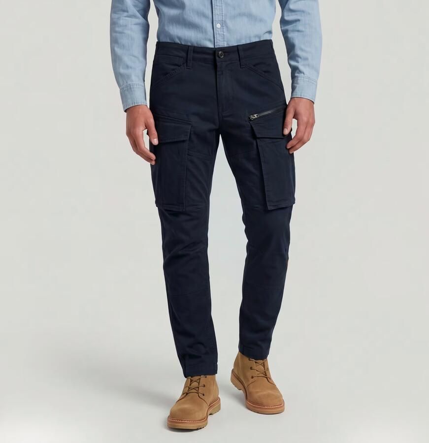 G-Star RAW Rovic Zip 3D Regular Tapered Broek Donkerblauw Heren - Foto 10