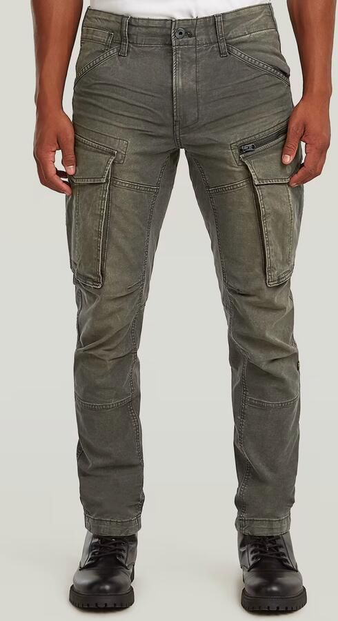G-Star Raw Regular fit broek met cargozakken model 'Rovic zip 3d' - Foto 12