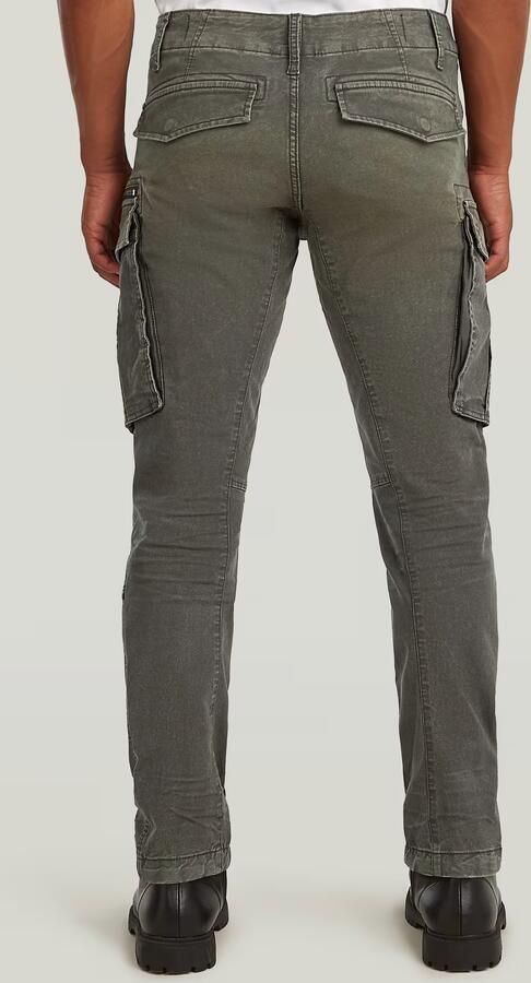 G-Star Raw Regular fit broek met cargozakken model 'Rovic zip 3d' - Foto 9