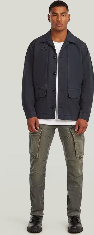 G-Star Raw Regular fit broek met cargozakken model 'Rovic zip 3d' - Foto 10