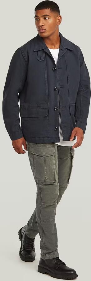 G-Star Raw Regular fit broek met cargozakken model 'Rovic zip 3d' - Foto 11