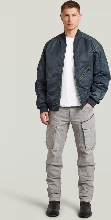G-Star Raw regular tapered fit broek met cargozakken model 'Rovic' - Foto 8