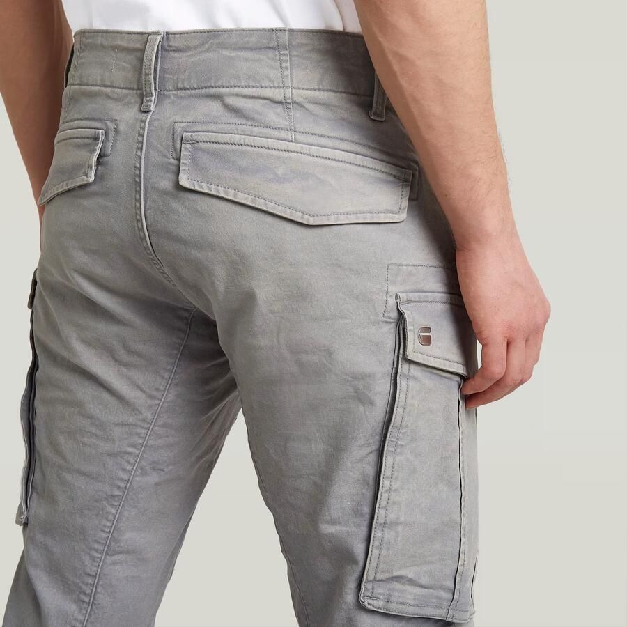 G-Star Raw regular tapered fit broek met cargozakken model 'Rovic' - Foto 3