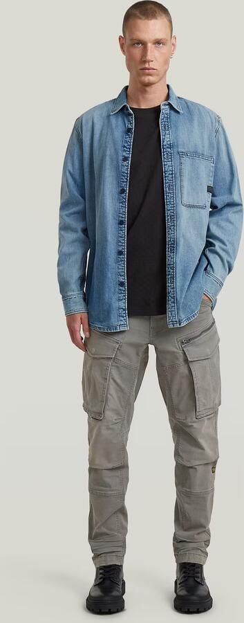 G-Star RAW Rovic Zip 3D Regular Tapered Broek Grijs Heren - Foto 7