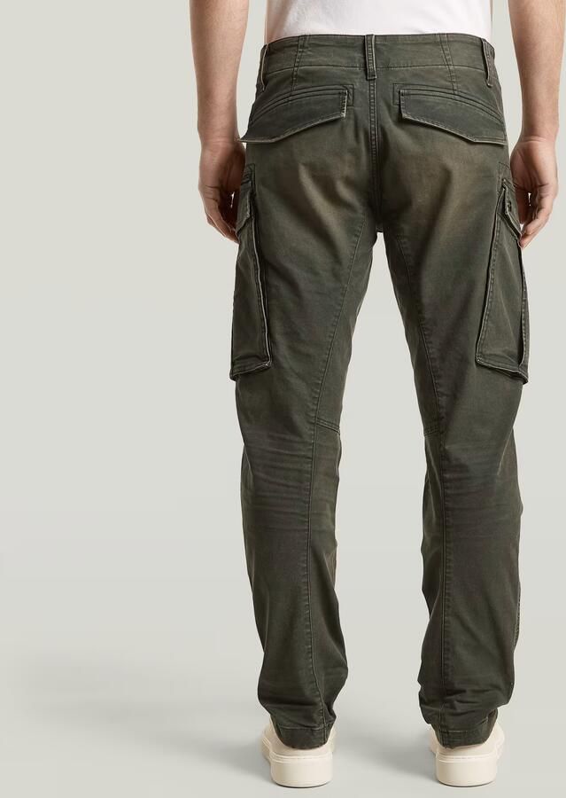 G-Star RAW Rovic Zip 3D Regular Tapered Broek Grijs Heren