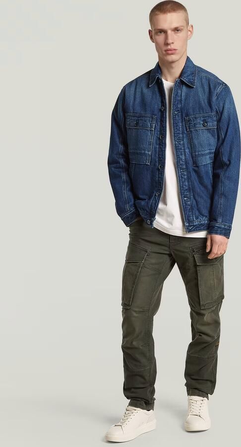 G-Star RAW Rovic Zip 3D Regular Tapered Broek Grijs Heren - Foto 4
