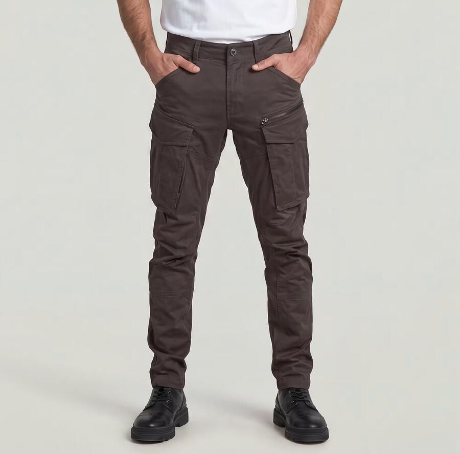 G-Star Antraciet G Star Raw Cargobroeken Rovic Zip 3d Regular Tapered - Foto 12