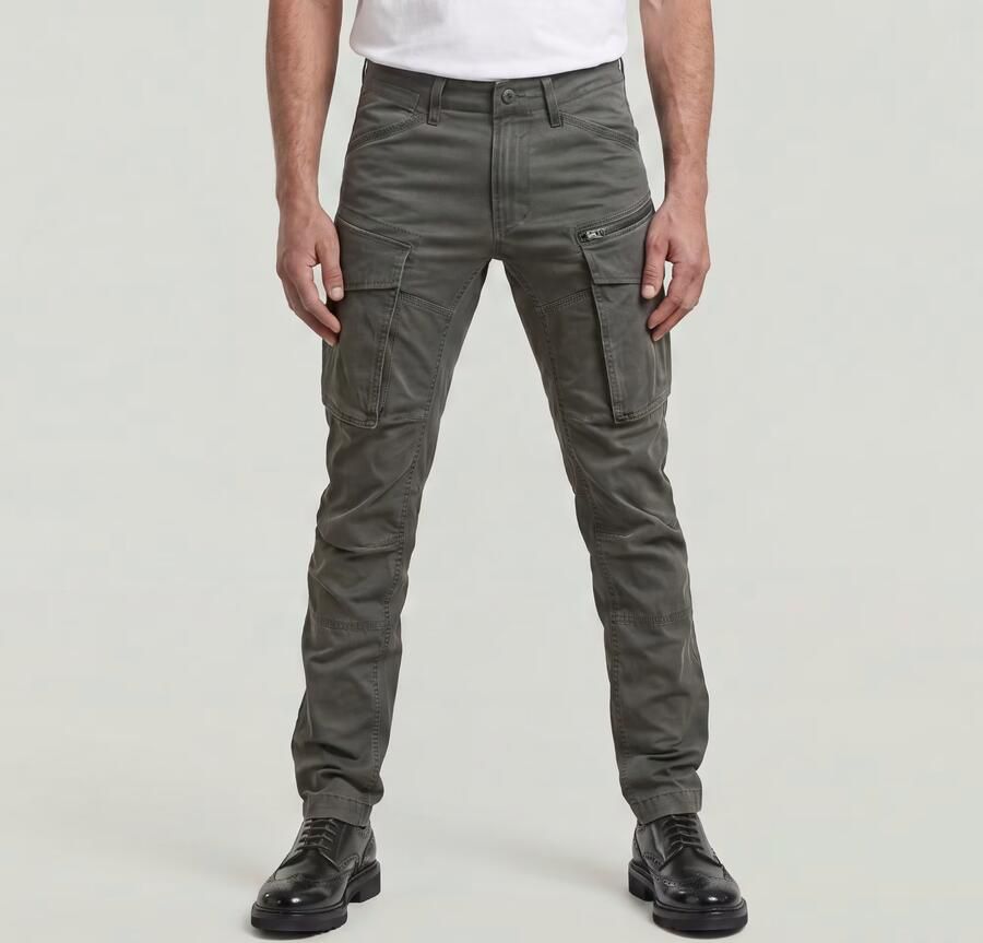 G-Star RAW Rovic Zip 3D Regular Tapered Broek Grijs Heren - Foto 4