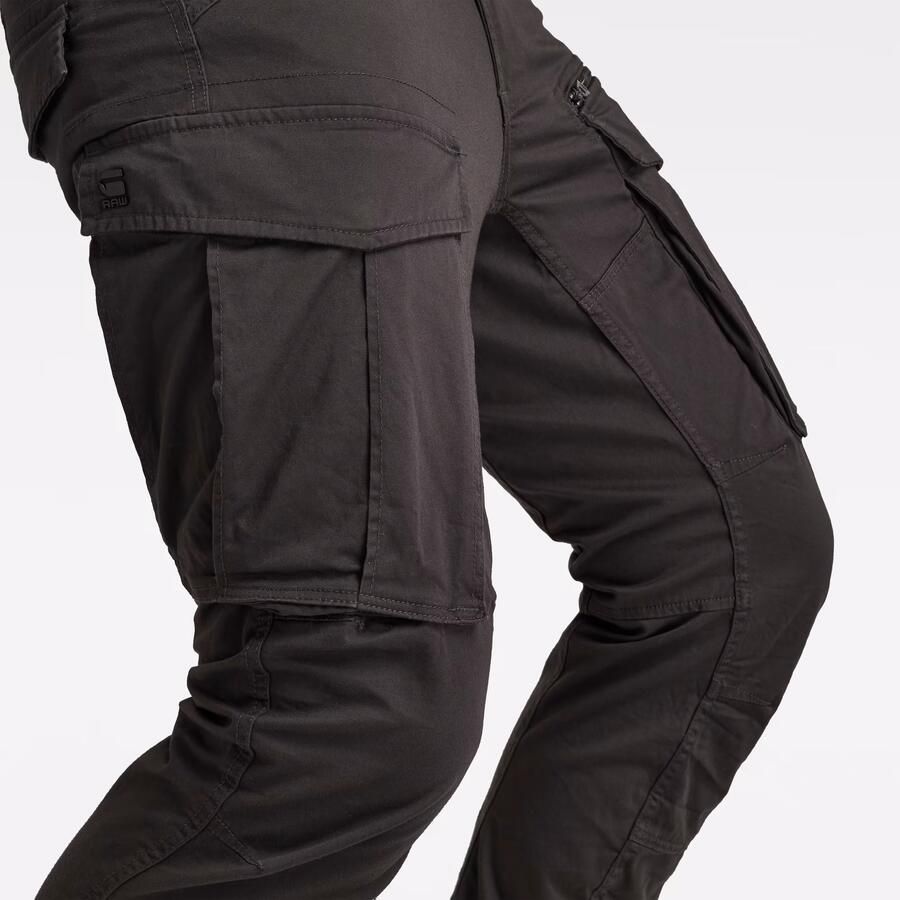 G-Star Antraciet G Star Raw Cargobroeken Rovic Zip 3d Regular Tapered - Foto 11
