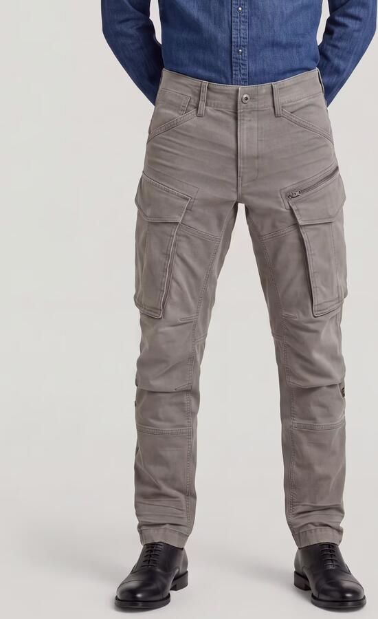 G-Star RAW Rovic Zip 3D Regular Tapered Broek Grijs Heren - Foto 6