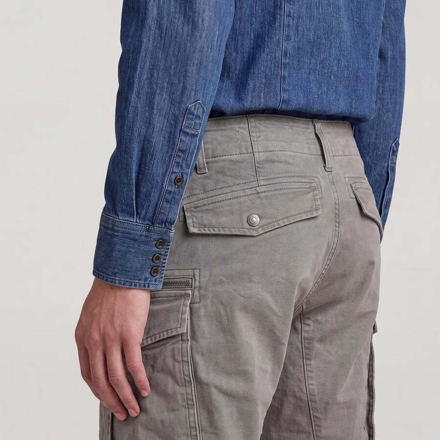 G-Star RAW Rovic Zip 3D Regular Tapered Broek Grijs Heren - Foto 3