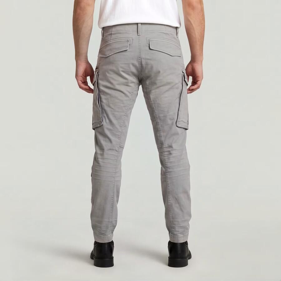 G-Star RAW Rovic Zip 3D Regular Tapered Broek Grijs Heren - Foto 3