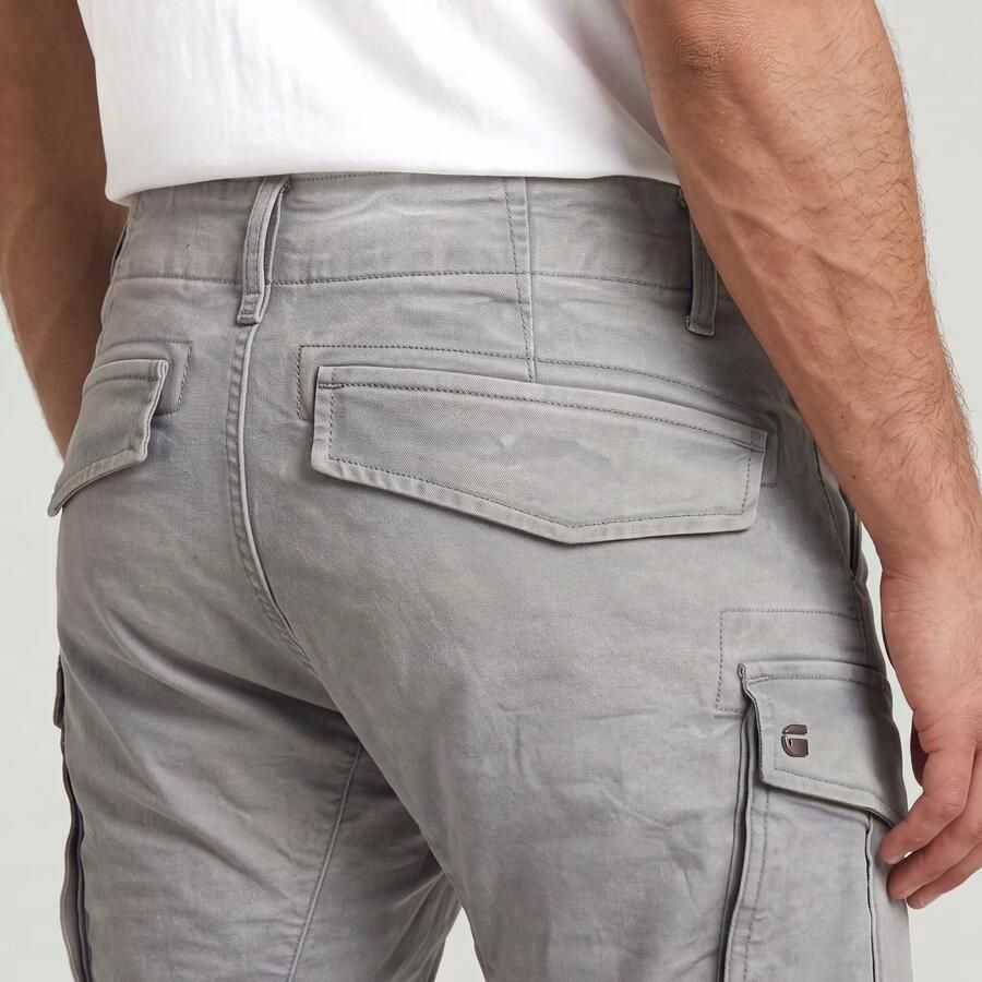 G-Star RAW Rovic Zip 3D Regular Tapered Broek Grijs Heren - Foto 4