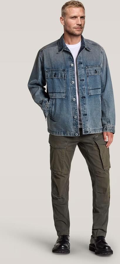 G-Star RAW Rovic Zip 3D Regular Tapered Broek Grijs Heren - Foto 6