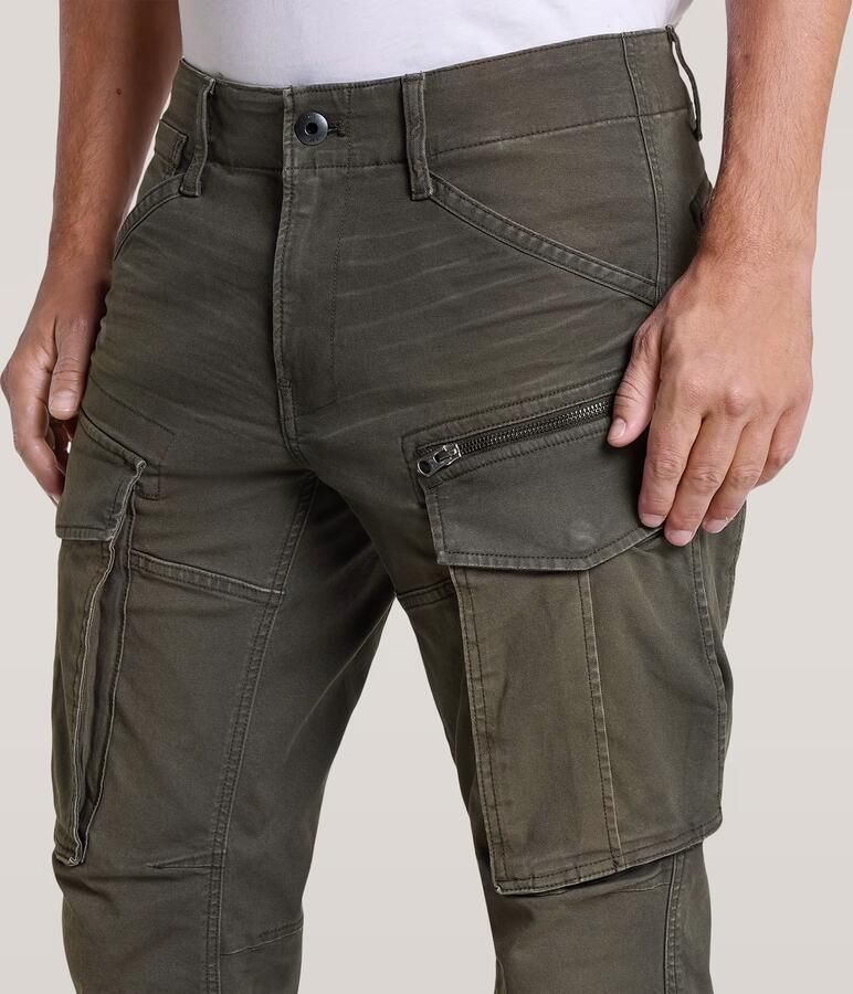 G-Star RAW Rovic Zip 3D Regular Tapered Broek Grijs Heren - Foto 2