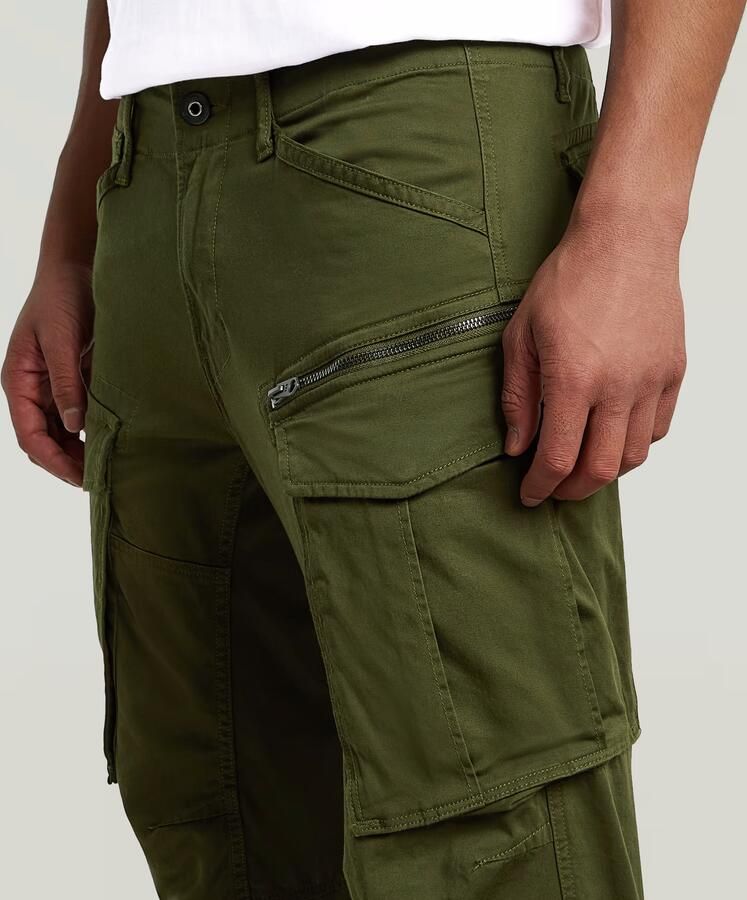 G-STAR Rovic zip 3d regular fit cargobroek met katoen 6059 dk bronze green - Foto 15