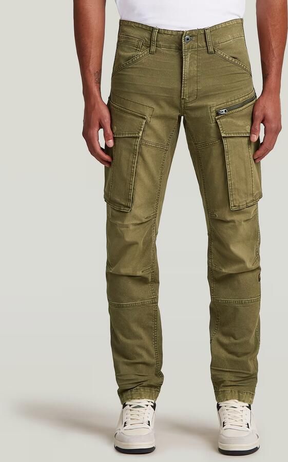 G-Star RAW Rovic Zip 3D Regular Tapered Broek Groen Heren - Foto 7