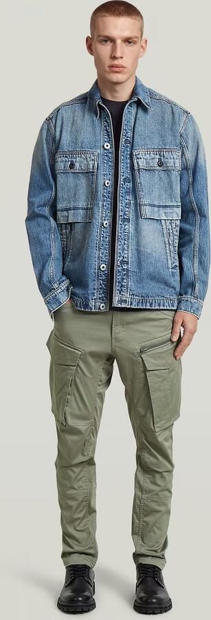 G-Star RAW Rovic Zip 3D Regular Tapered Broek Groen Heren - Foto 9