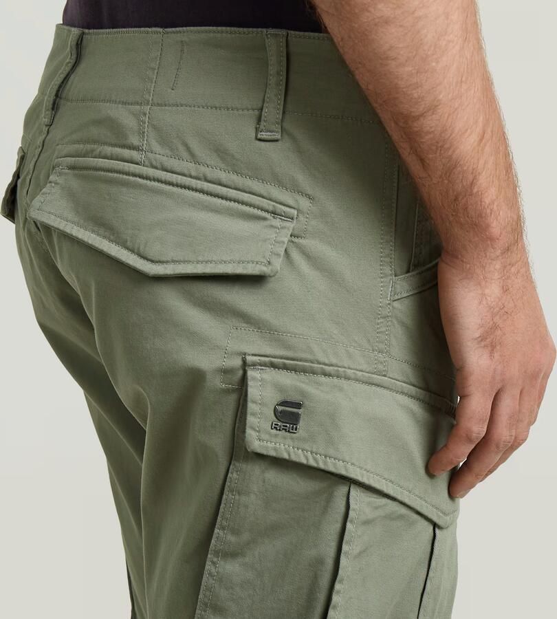 G-Star RAW Rovic Zip 3D Regular Tapered Broek Groen Heren - Foto 4