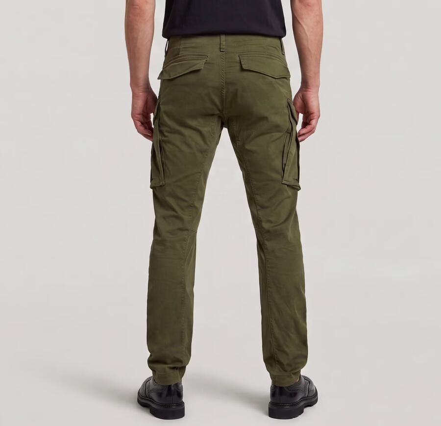 G-STAR Rovic zip 3d regular fit cargobroek met katoen 6059 dk bronze green - Foto 14