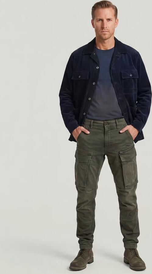 G-Star RAW Rovic Zip 3D Regular Tapered Broek Groen Heren - Foto 13