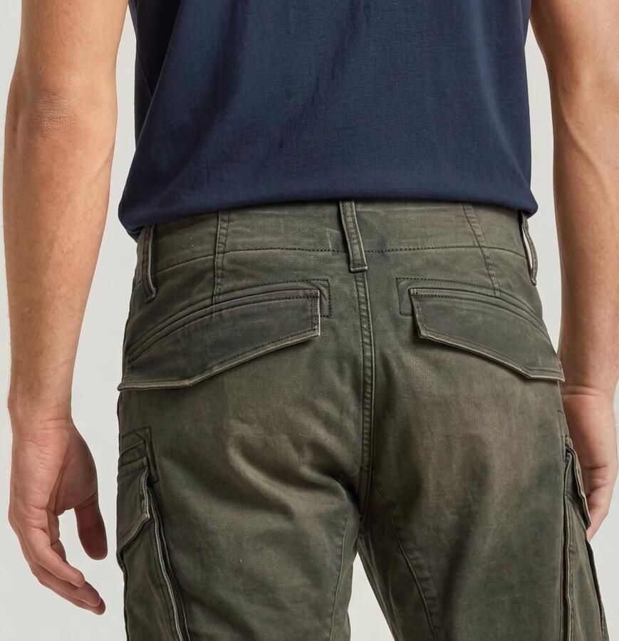 G-Star RAW Rovic Zip 3D Regular Tapered Broek Groen Heren - Foto 4