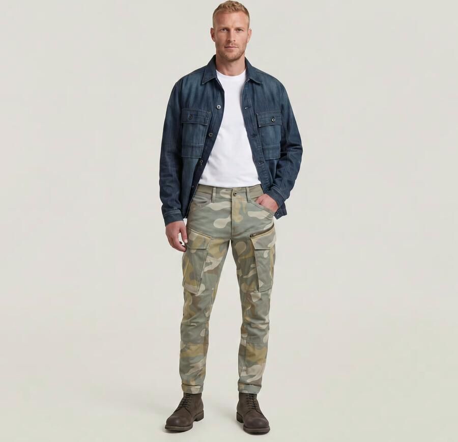 G-Star RAW Rovic Zip 3D Regular Tapered Broek Meerkleurig Heren - Foto 6