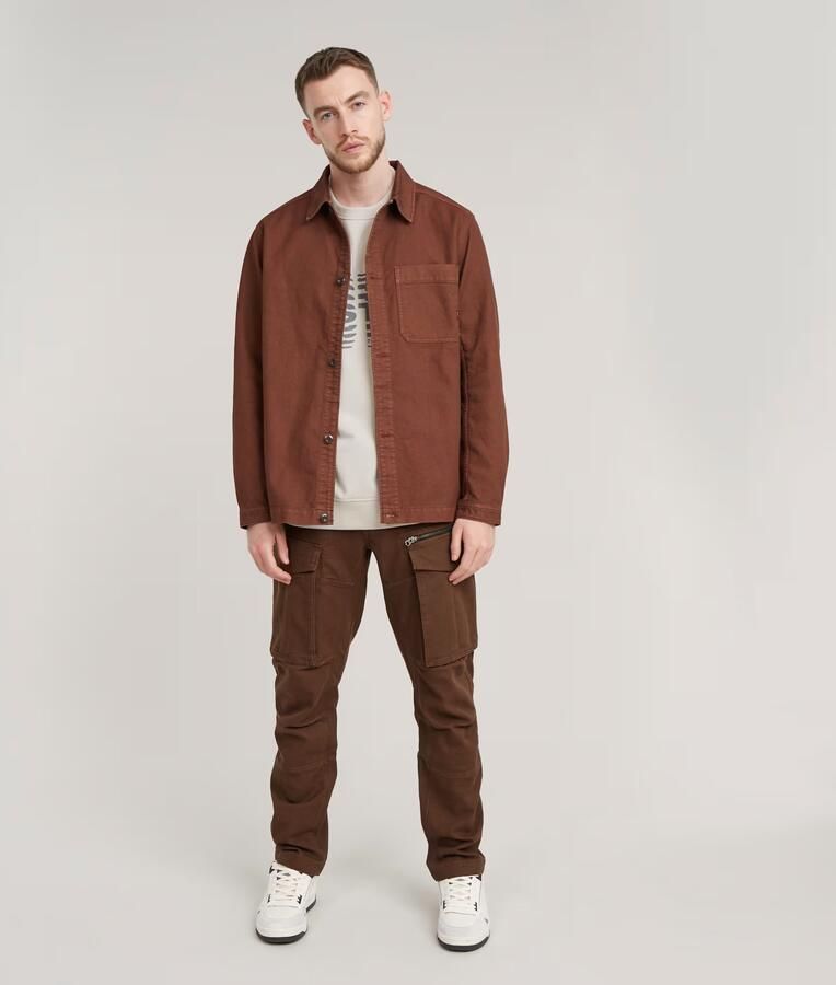 G-Star RAW Rovic Zip 3D Regular Tapered Broek Rood Heren - Foto 4