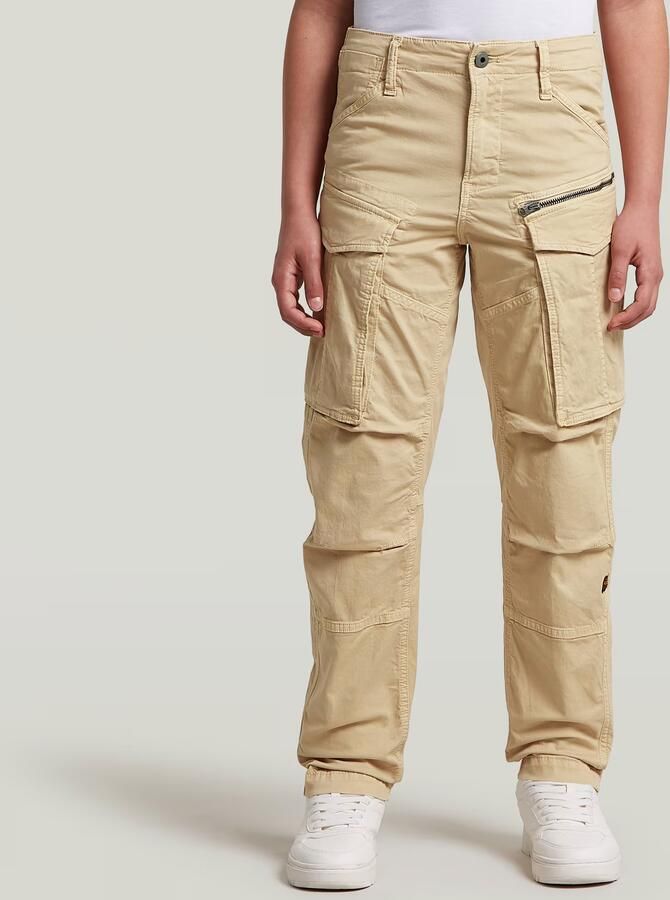 G-Star RAW Rovic Zip 3D Regular Tapered Broek voor jongens Beige jongens