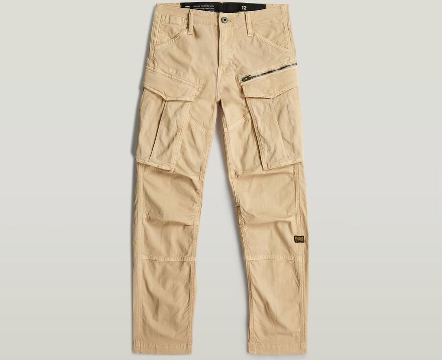 G-Star RAW Rovic Zip 3D Regular Tapered Broek voor jongens Beige jongens - Foto 3