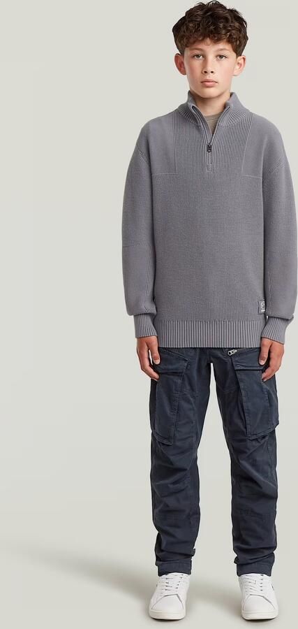 G-Star RAW Rovic Zip 3D Regular Tapered broek voor jongens Donkerblauw jongens - Foto 10