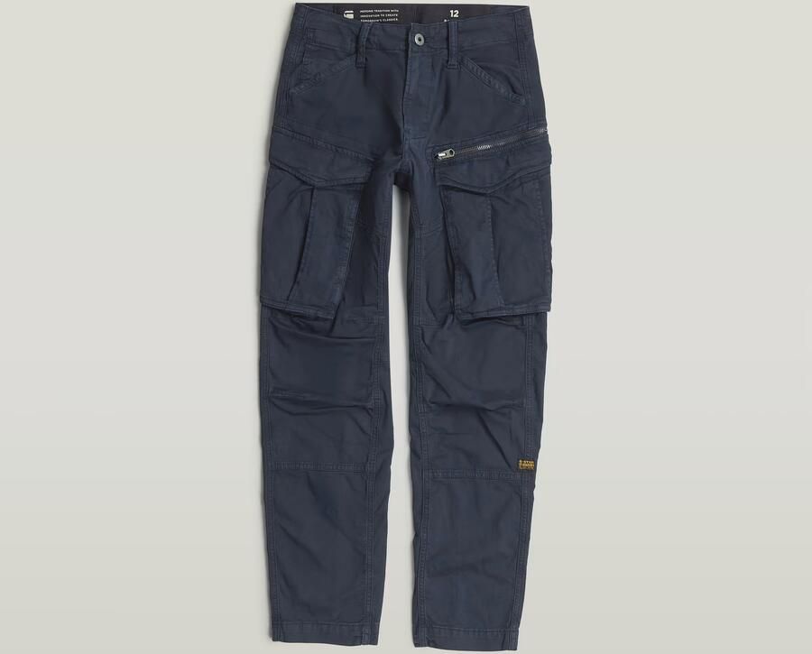 G-Star RAW Rovic Zip 3D Regular Tapered broek voor jongens Donkerblauw jongens - Foto 8
