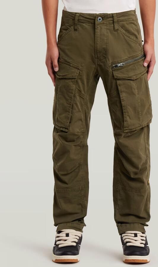 G-Star RAW Rovic Zip 3D Regular Tapered broek voor jongens Groen jongens - Foto 4