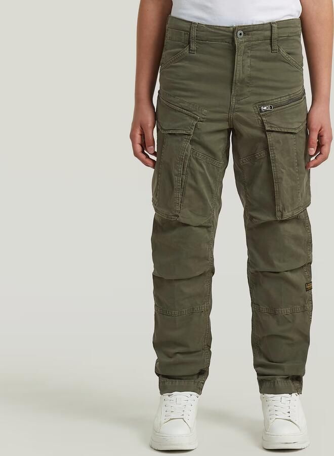 G-Star RAW Rovic Zip 3D Regular Tapered Broek voor jongens Groen jongens