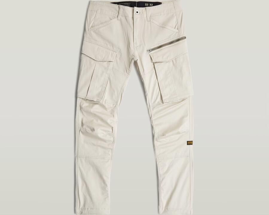 G-Star RAW Rovic Zip 3D Regular Tapered Broek Wit Heren - Foto 5
