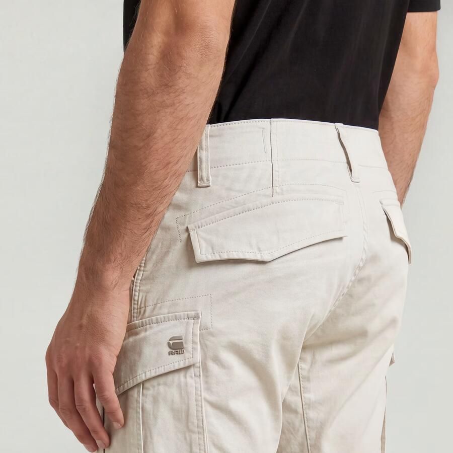 G-Star RAW Rovic Zip 3D Regular Tapered Broek Wit Heren - Foto 3