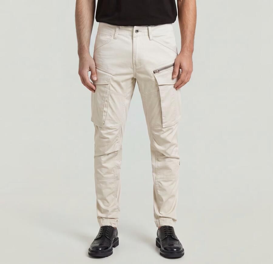 G-Star RAW Rovic Zip 3D Regular Tapered Broek Wit Heren - Foto 4