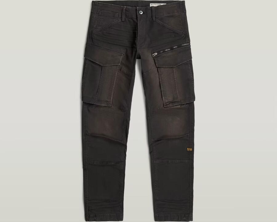 G-Star Raw regular tapered fit broek met cargozakken model 'Rovic' - Foto 4