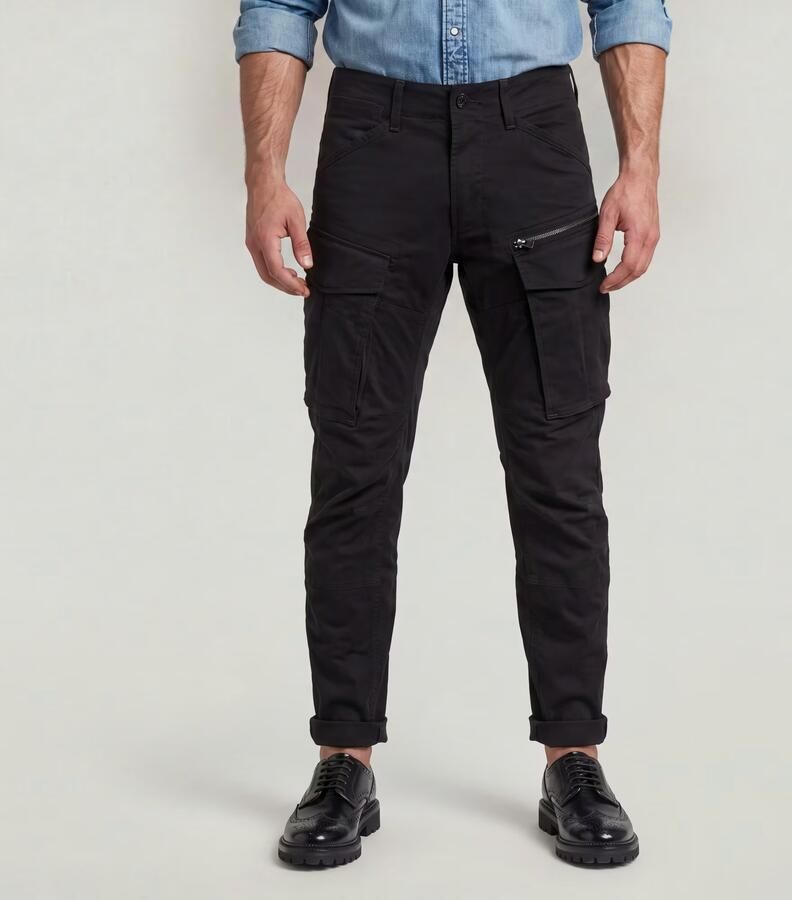 G-Star RAW Rovic Zip 3D Regular Tapered Broek Zwart Heren - Foto 10
