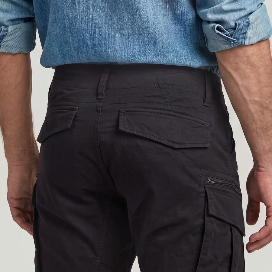 G-Star RAW Rovic Zip 3D Regular Tapered Broek Zwart Heren - Foto 6