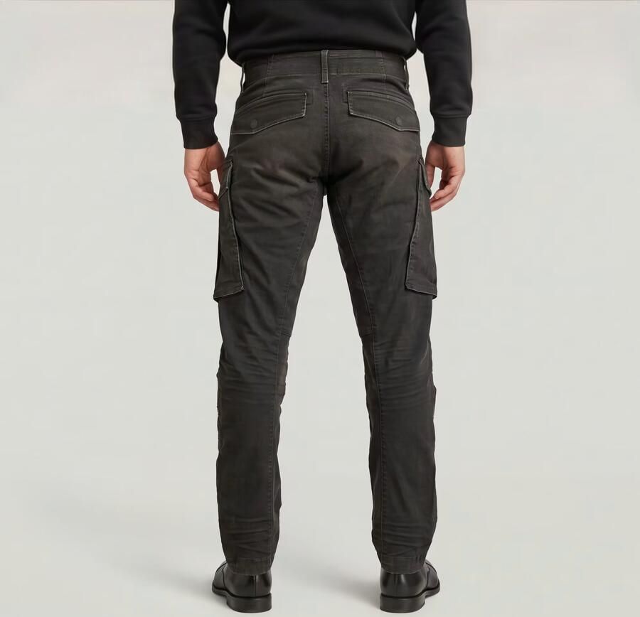 G-Star Raw regular tapered fit broek met cargozakken model 'Rovic' - Foto 3