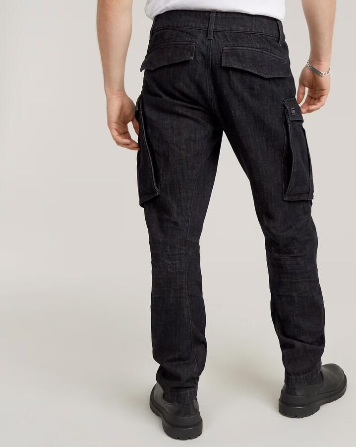 G-Star RAW Rovic Zip 3D Regular Tapered Denim Jeans Zwart Heren - Foto 6