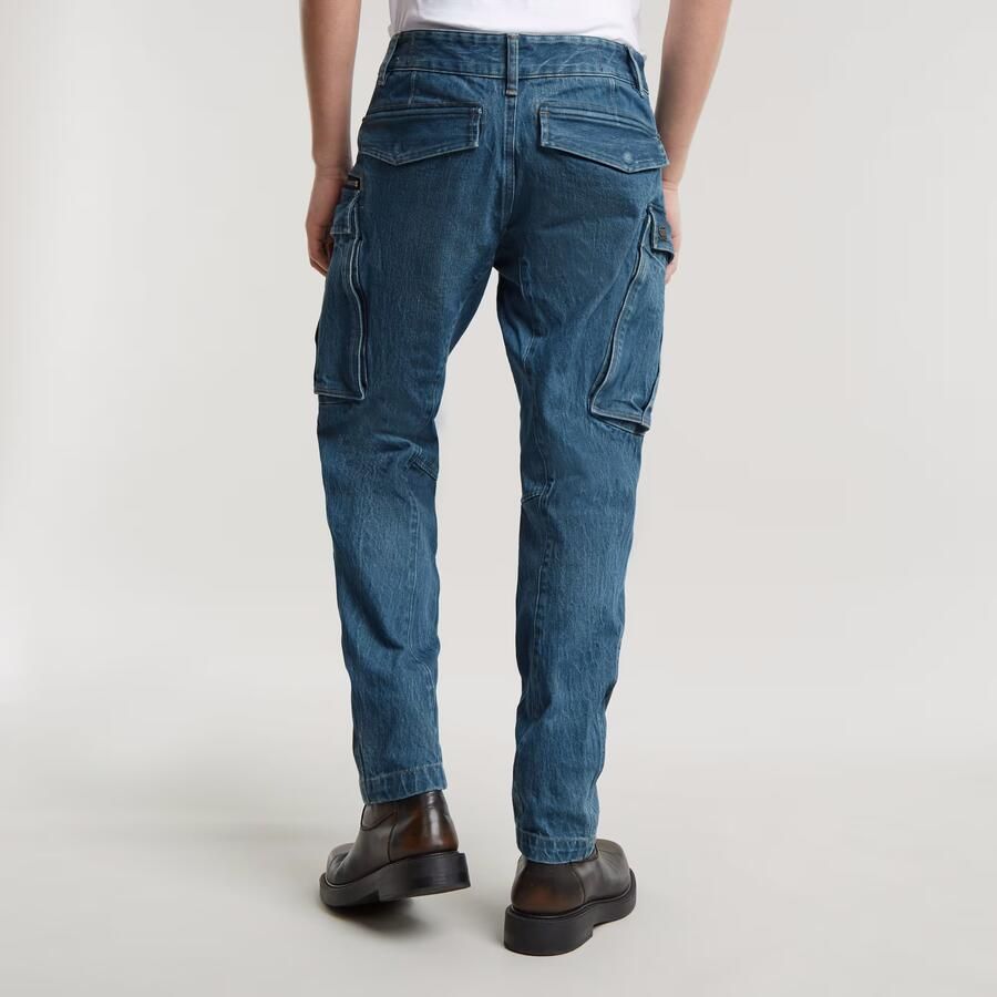 G-Star RAW Rovic Zip 3D Regular Tapered Denim Midden blauw Heren