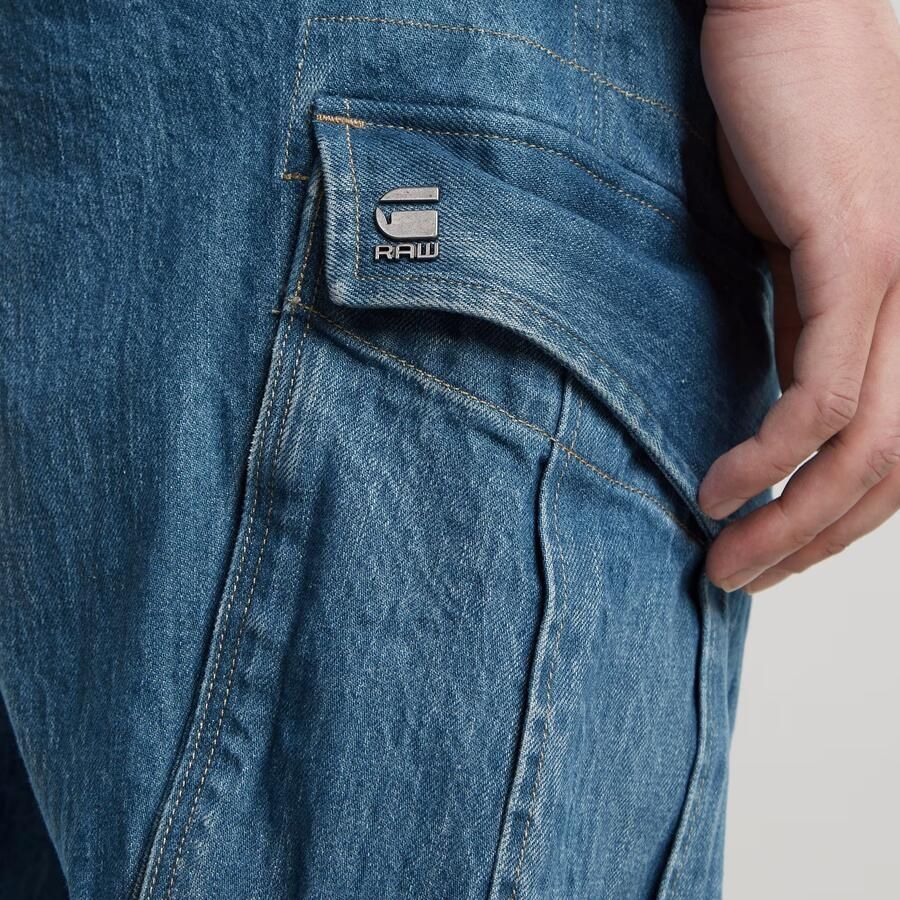 G-Star RAW Rovic Zip 3D Regular Tapered Denim Midden blauw Heren - Foto 2