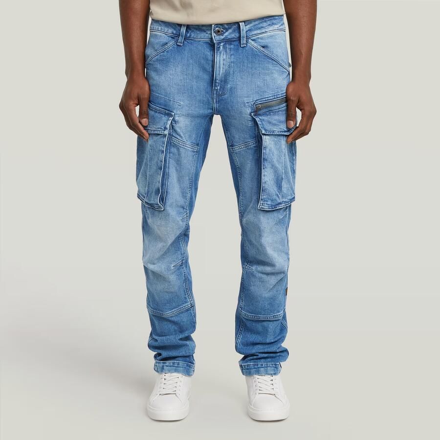 G-Star RAW Rovic Zip Regular Tapered Denim Midden blauw Heren - Foto 7
