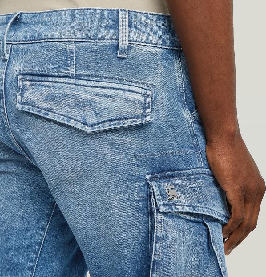 G-Star RAW Rovic Zip Regular Tapered Denim Midden blauw Heren - Foto 3