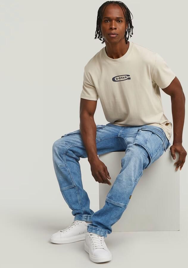 G-Star RAW Rovic Zip Regular Tapered Denim Midden blauw Heren - Foto 5