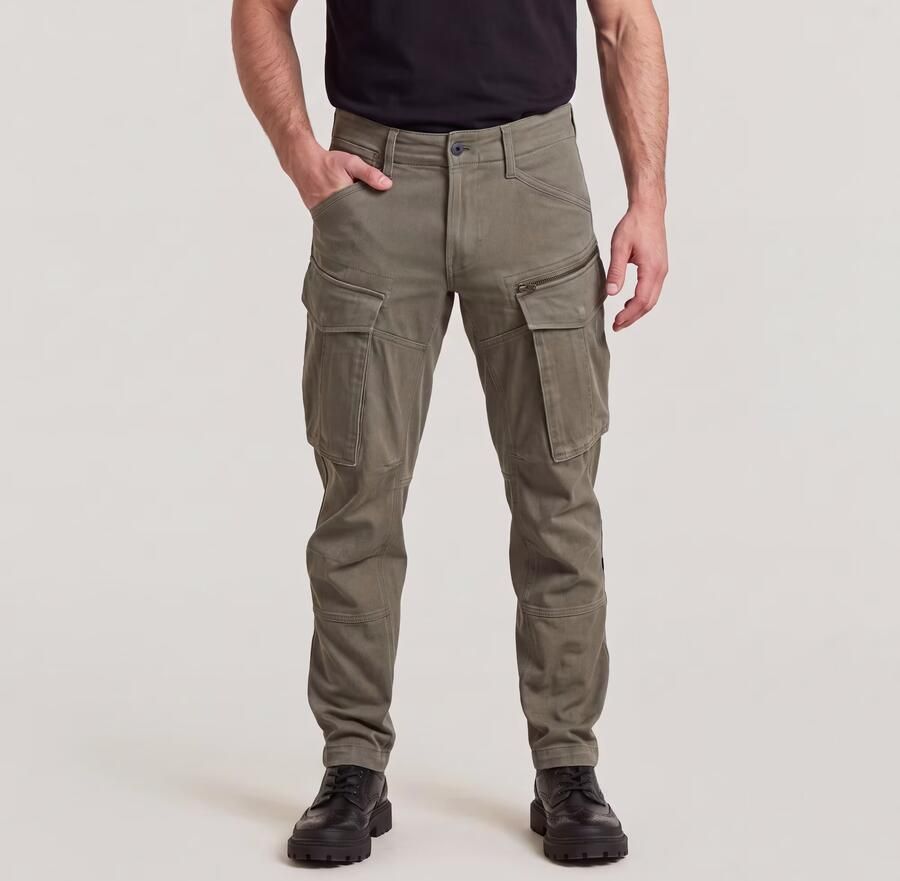 G-Star RAW Rovic Zip 3D Regular Tapered Pants Bruin Heren - Foto 4